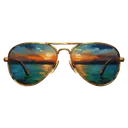 sunglasses Oil Painting icon