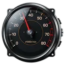 tachometer Photorealistic icon