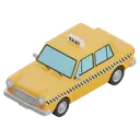 taxi Isometric icon