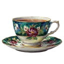 tea cup Oil Painting icon
