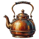 tea kettle pot Oil Painting icon