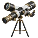telescope Photorealistic icon