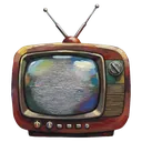 television Oil Painting icon