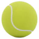tennis ball Photorealistic icon
