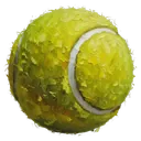 tennis ball Oil Painting icon