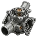 thermostat housing Photorealistic icon
