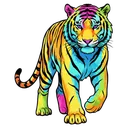tiger Pop Art icon