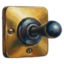 toggle switch on off Oil Painting icon