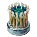 toothbrush head Oil Painting icon