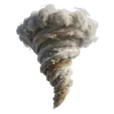 tornado Photorealistic icon