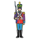toy soldier Pop Art icon