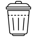 trash Outline icon
