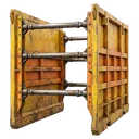 trench shield Photorealistic icon