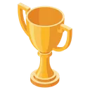 trophy Isometric icon