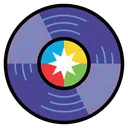 vinyl record Pop Art icon