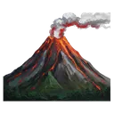 volcano Oil Painting icon