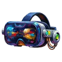 vr headset Oil Painting icon