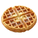 waffle Photorealistic icon