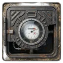 water meter box Photorealistic icon