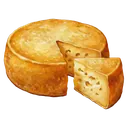 wheel of cheese Oil Painting icon