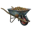 wheelbarrow Oil Painting icon