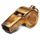 whistle Oil Painting icon