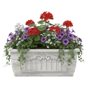 window box Photorealistic icon