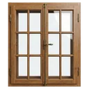 window Photorealistic icon