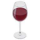 wine glass Isometric icon