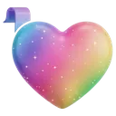wish list heart Photorealistic icon