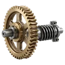 worm drive Photorealistic icon