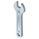 wrench Isometric icon