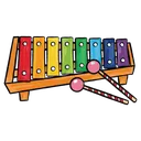 xylophone Pop Art icon