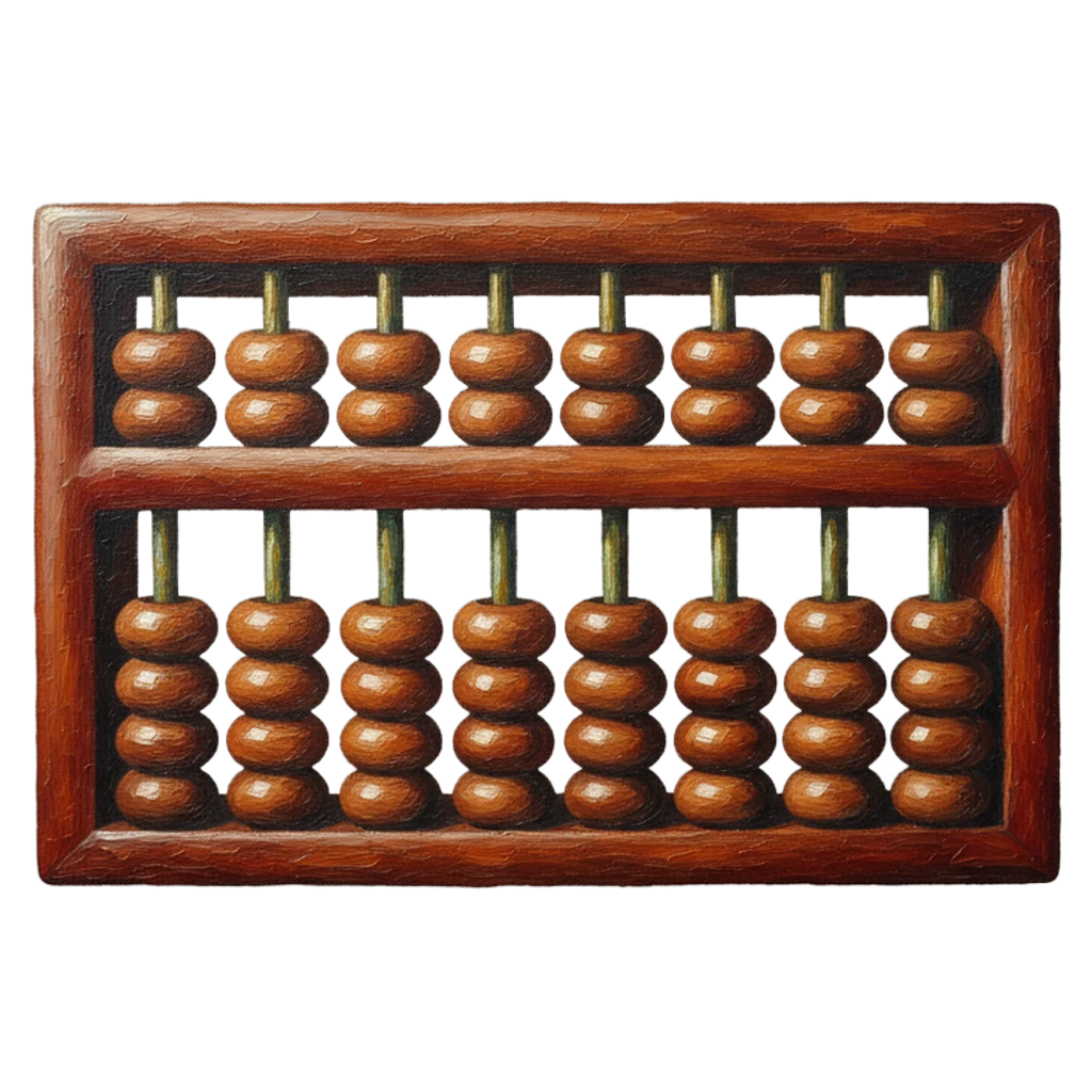 abacus Oil Painting icon - free AI-generated oil painting icon for web and app projects