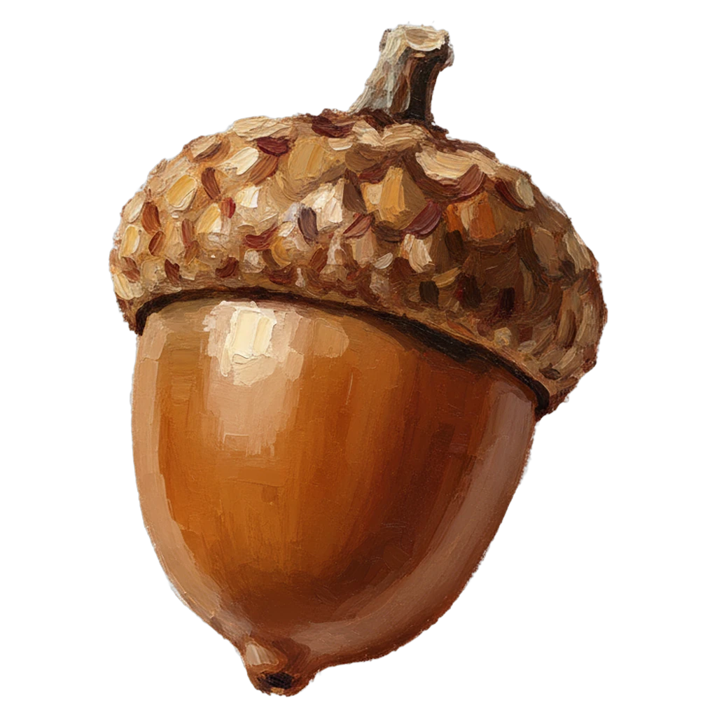 acorn Oil Painting icon