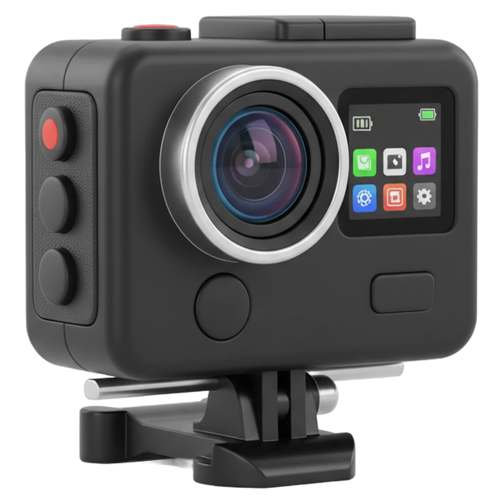 action camera Photorealistic icon - free AI-generated photorealistic icon for web and app projects