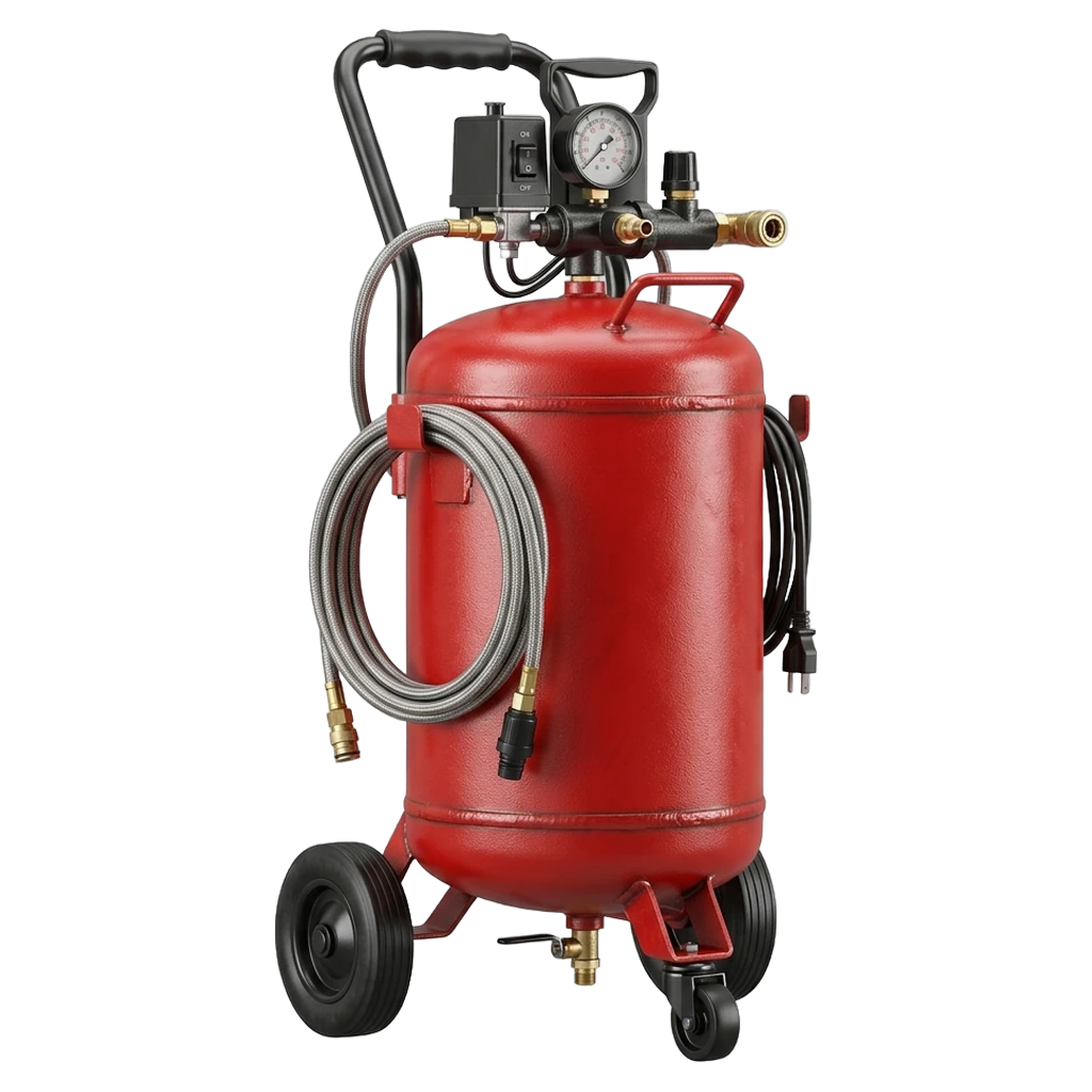 air compressor tank Photorealistic icon - free AI-generated photorealistic icon for web and app projects