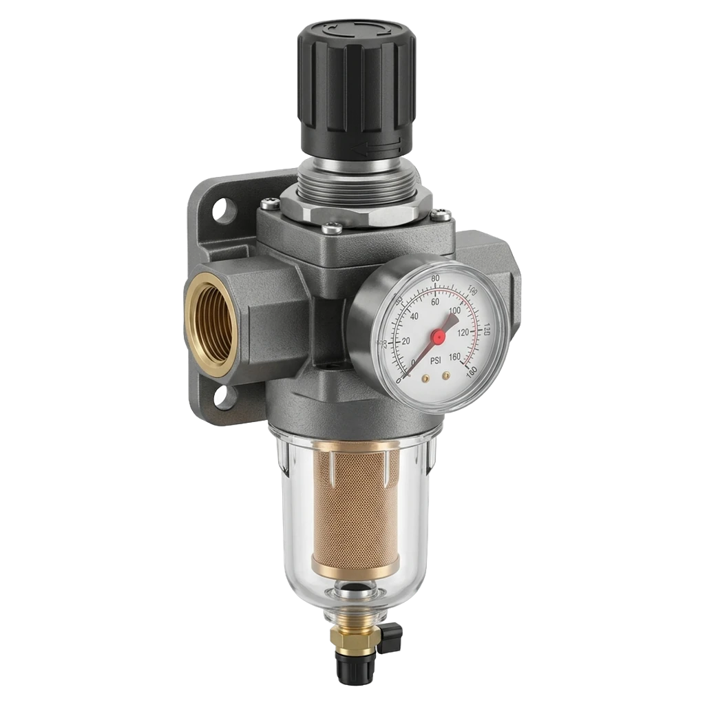 air filter regulator Photorealistic icon
