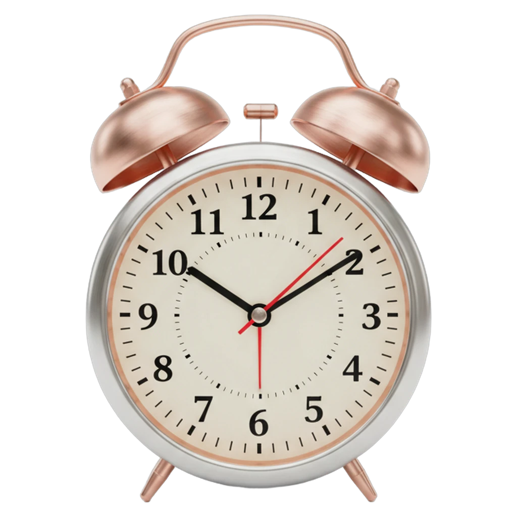 alarm clock Photorealistic icon