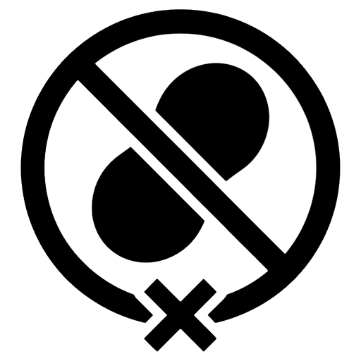 allergen warning Solid Glyph icon