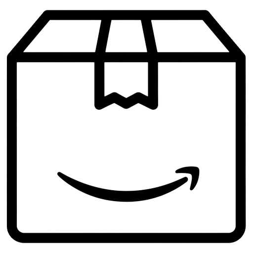 amazon package Line Art icon - free AI-generated line art icon for web and app projects