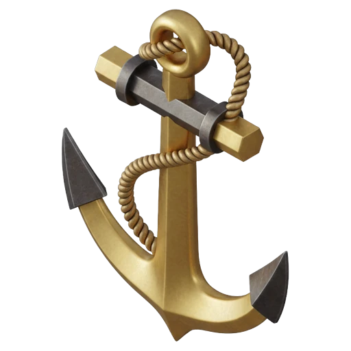 anchor Isometric icon - free AI-generated isometric icon for web and app projects