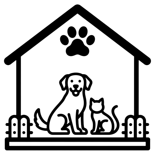 animal shelter Line Art icon