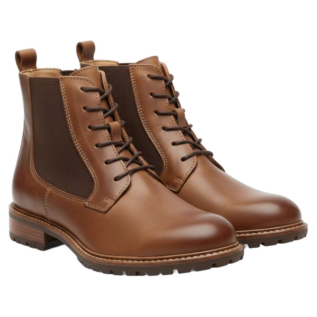 ankle boots Photorealistic icon