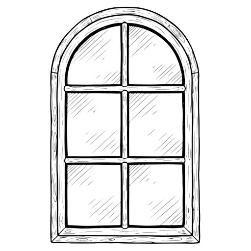 arch window Hand Drawn icon - free AI-generated hand drawn icon for web and app projects