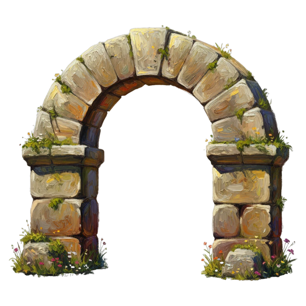 archway Oil Painting icon