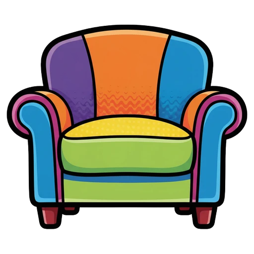 armchair Pop Art icon