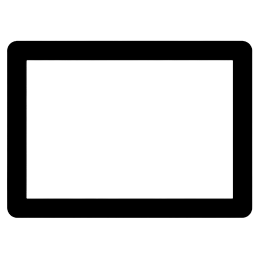 art frame Solid Glyph icon