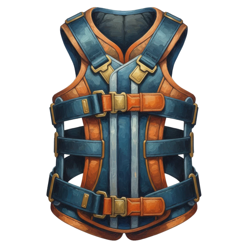 back brace Oil Painting icon