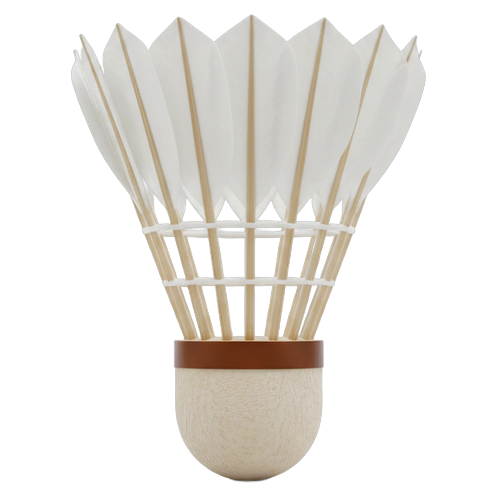 badminton shuttlecock Photorealistic icon